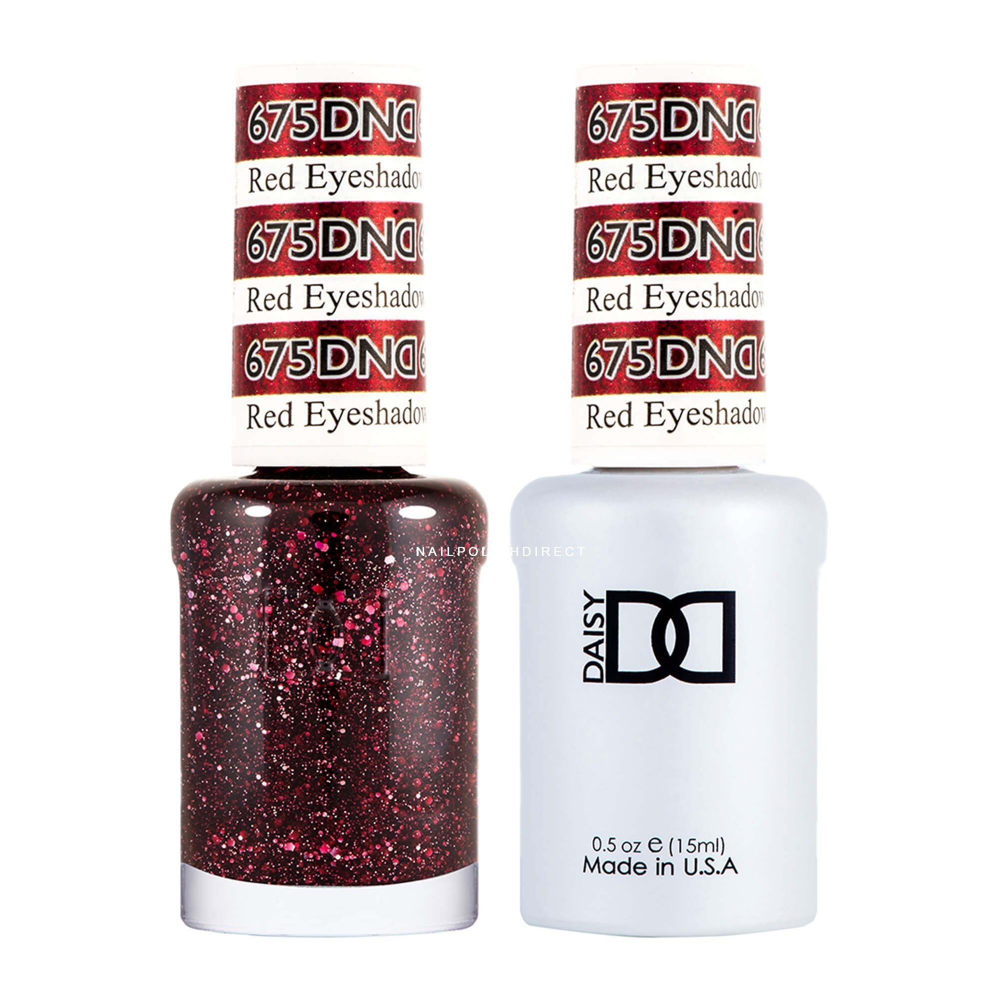 red nail polish set