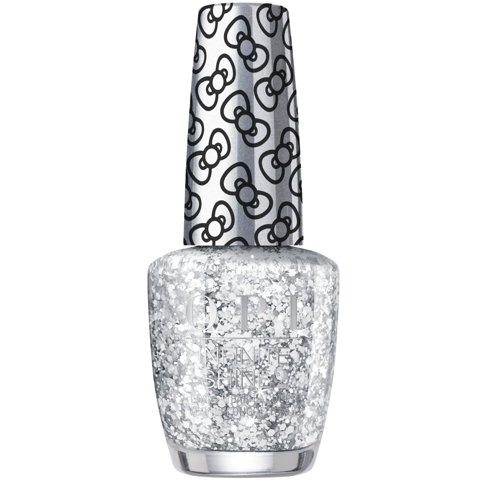 opi silver glitter nail polish