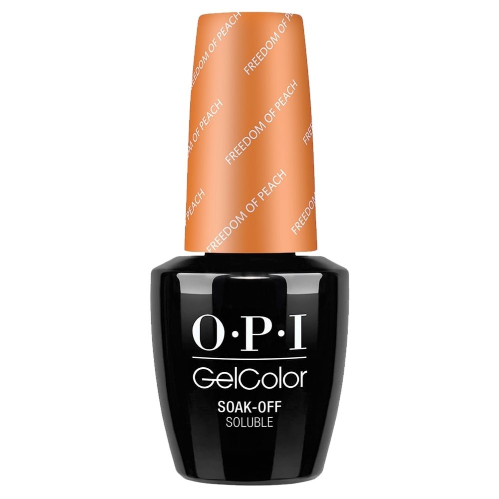 opi peach nail polish