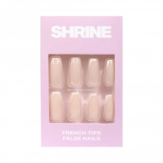 Shrine Beauty Shrine Beauty False Nails - French Tips (Coffin)